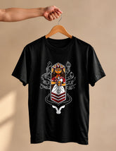 Dosshobhuja | Bong Graphic Tees | black