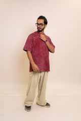 Maroon Red Tee