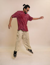 Maroon Red Tee
