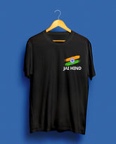 Flag of India | Bong Graphic Tees | black