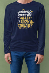 salary jache kothae | Bong Full sleeve T-shirt |