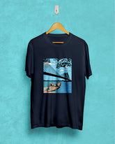 amar shohor | Bong Graphic Tees | Navy