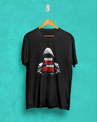 amar jibon amr sidhanto | Bong Graphic Tees | black