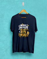 Asche toh dhekchi jache kothae | Bong Graphic Tees | Navy