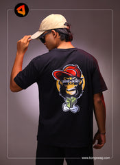 Chokher Money | Bong Oversize Tees | Black