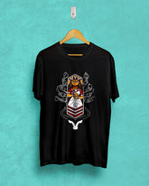 Dosshobhuja | Bong Graphic Tees | black