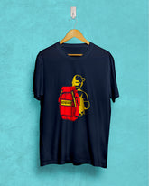 jajabor | Bong Graphic Tees | blue