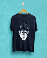 kopal kharap | Bong Graphic Tees | Navy