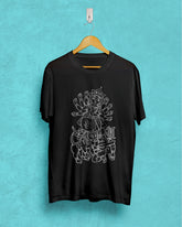 Mahishashur mardini | Bong Graphic Tees | black