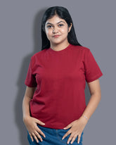 Maroon | Solid Tees
