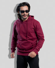 Maroon Solid (Hoodies)