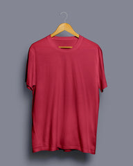 Maroon | Solid Tees