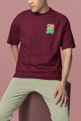 kolkata -city of joy | Bong Oversize Tees | Black