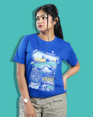 Pahar | Bong Graphic Tees | Blue