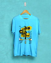 Na edik na odik jabo mon chae jedik | Bong Graphic Tees | Blue