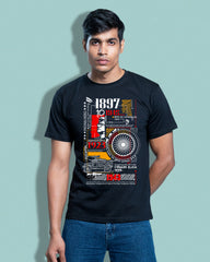 Netaji | Bong Graphic Tees | black