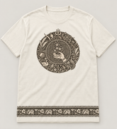 Sacred Lotus Mandala Heritage T-Shirt