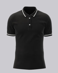 Black with strip | Classic Polo