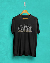 protibad ta odhikar| Bong Graphic Tees | black