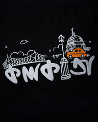 Puff Kolkata | Bong Puff Tees | black
