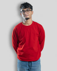 Red | Solid Full T-Shirt