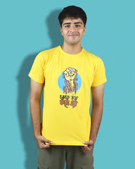 Bhenge bhoy koro joy | Bong Graphic Tees | Yellow