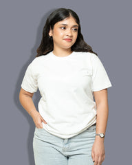 White | Solid Tees