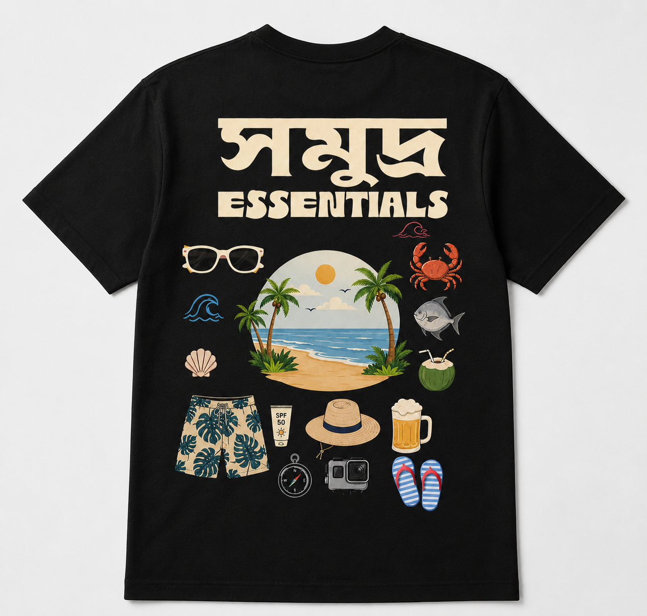 Somudro Essentials | Half Sleeve