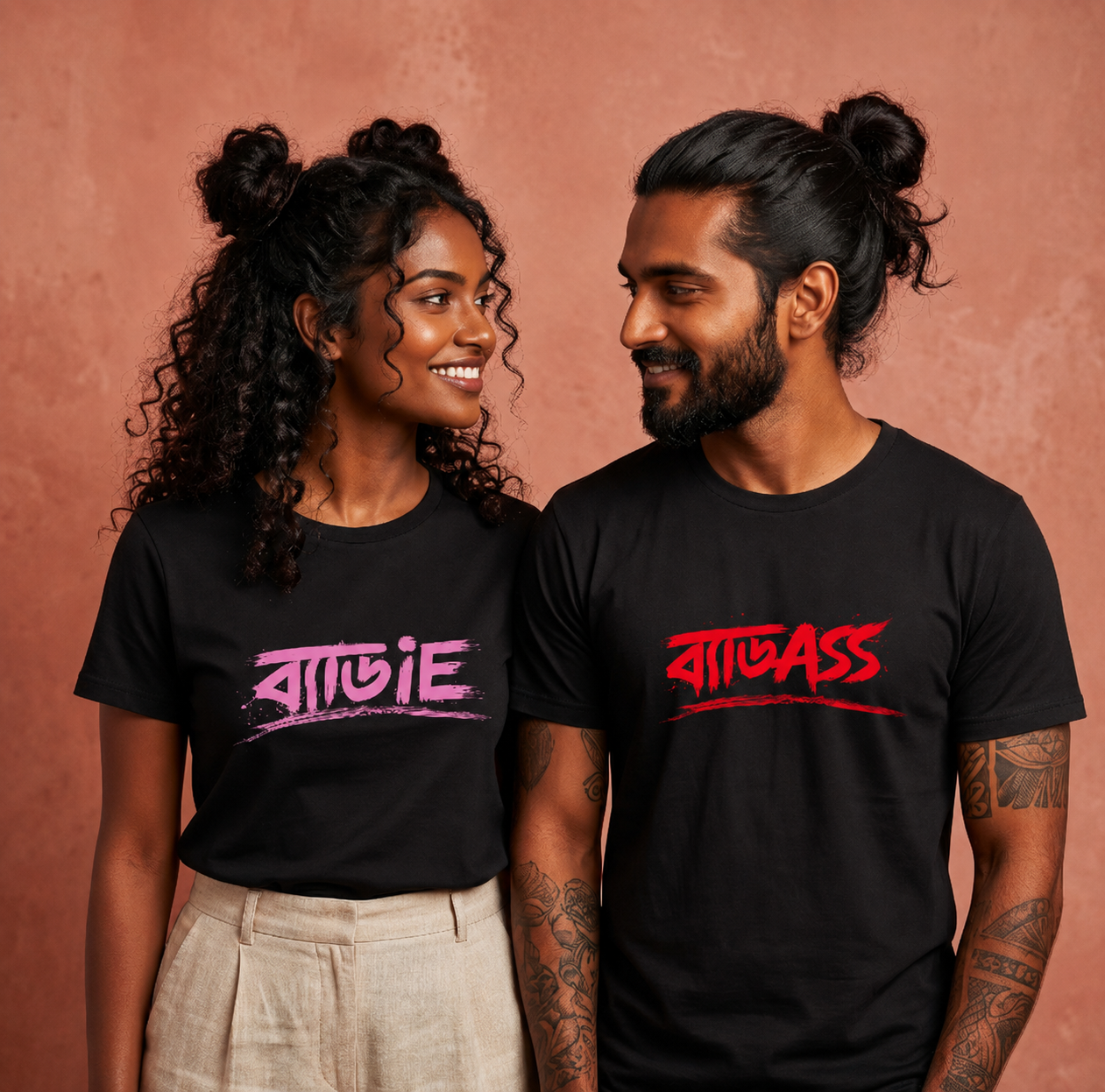 Baddie Couple set | Half Sleeves