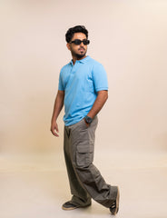 Cool Blue Polo