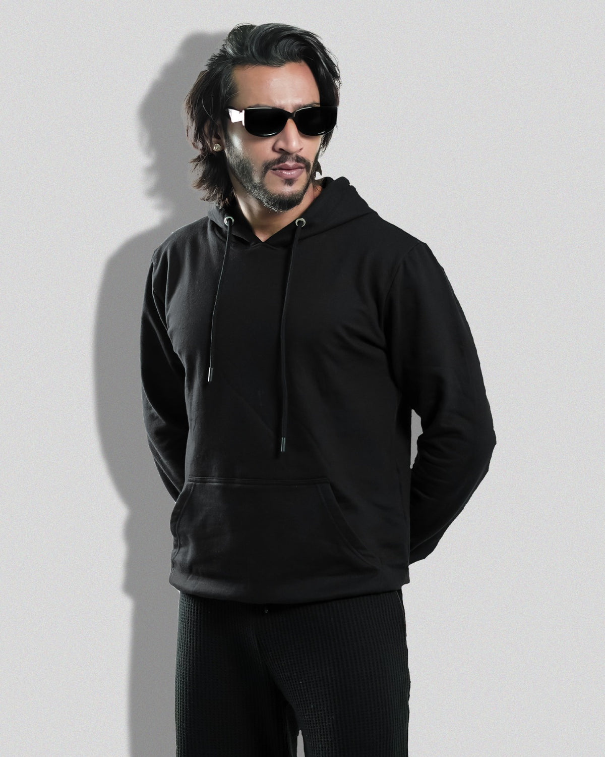 Black Solid (Hoodies)