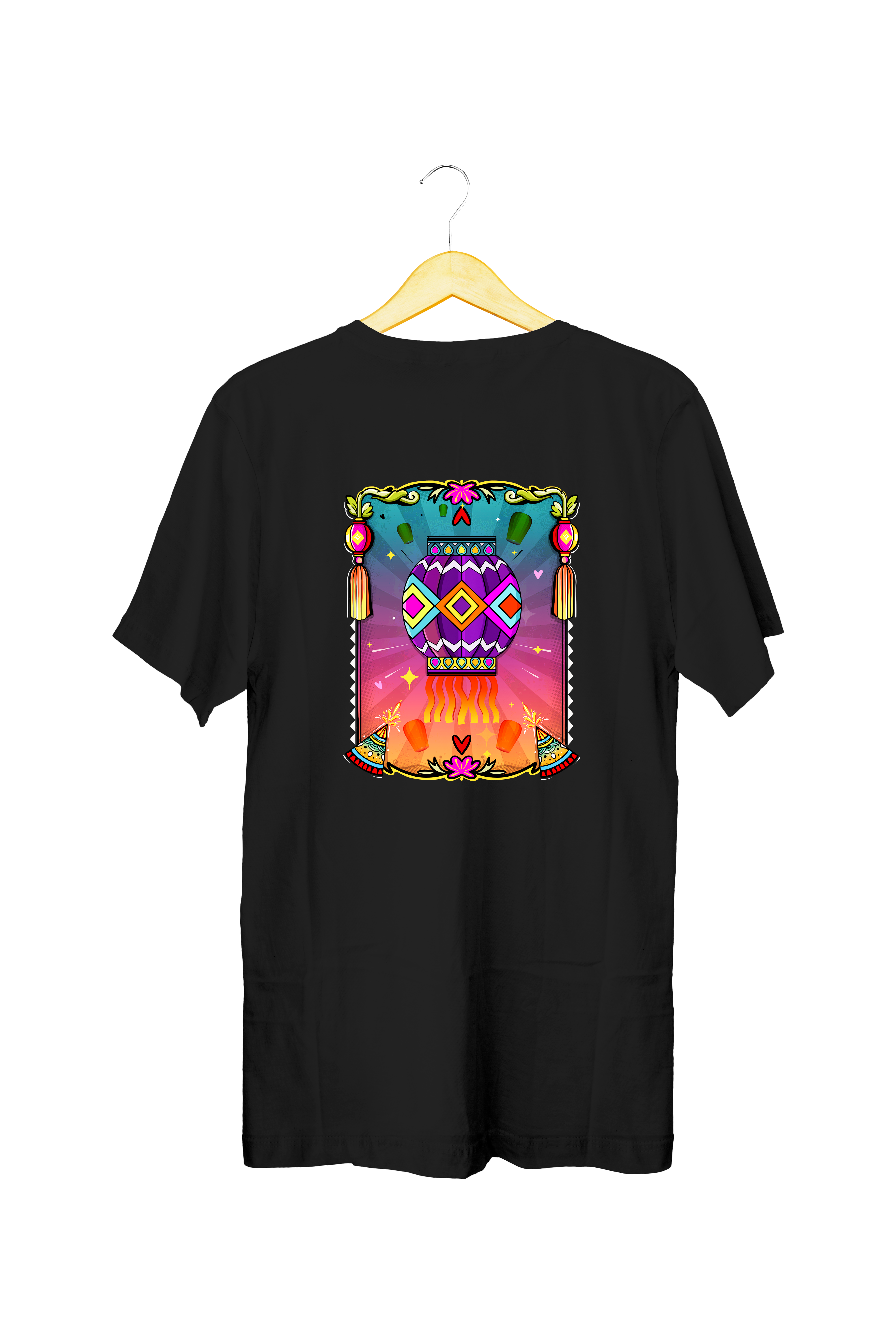 lantern | Bong Graphic Tees | Black