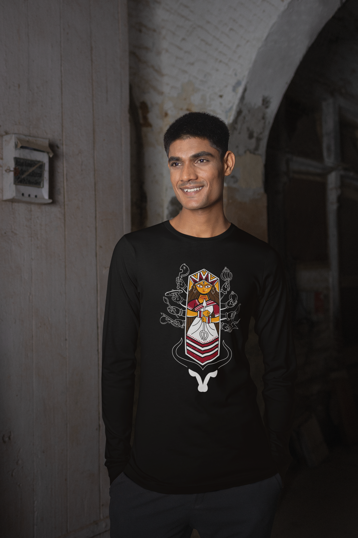 DOSSHOBHUJA(full sleeve) | BENGALI GRAPHICS TSHIRTS |