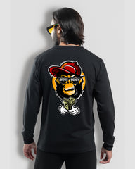 chokher money  | Bong Full sleeve T-shirt | Black