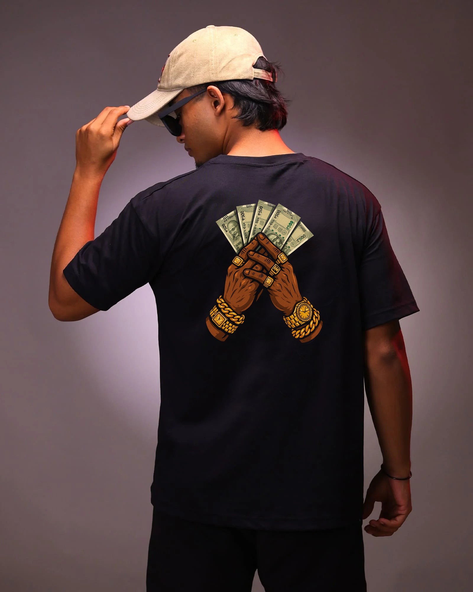 Sob ee noter khela | Bong Graphic Tees | Black