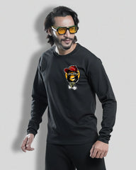 chokher money  | Bong Full sleeve T-shirt | Black