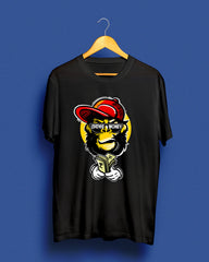 Chokher money | Bong Graphic Tees | Black