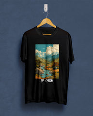 disconnected | Bong Graphic Tees | Navy | Black
