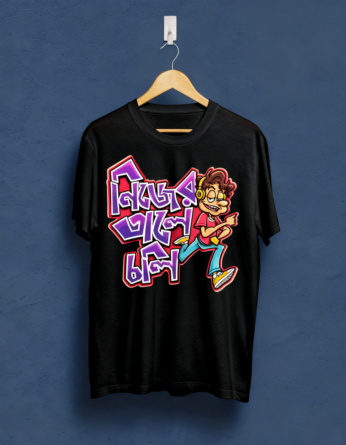 Nijer Tale Choli Bengali Graphic T-Shirt