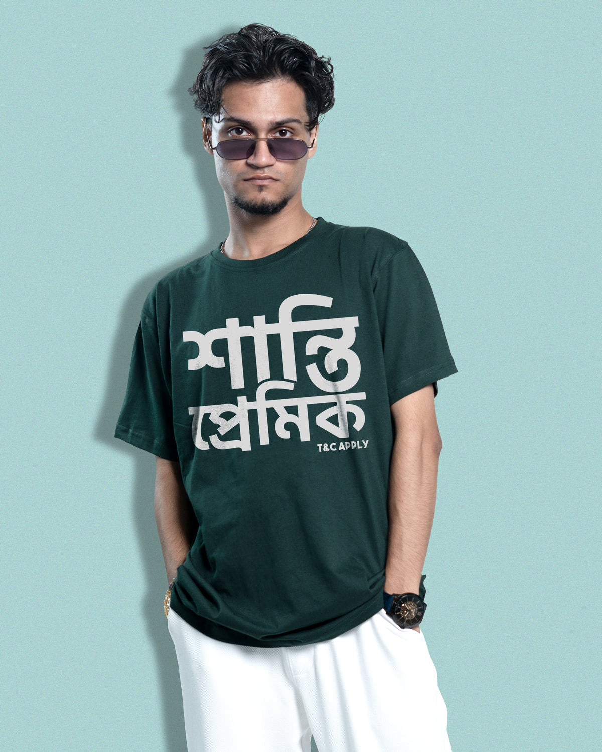 Shanti Premik | BENGALI GRAPHICS TSHIRT |